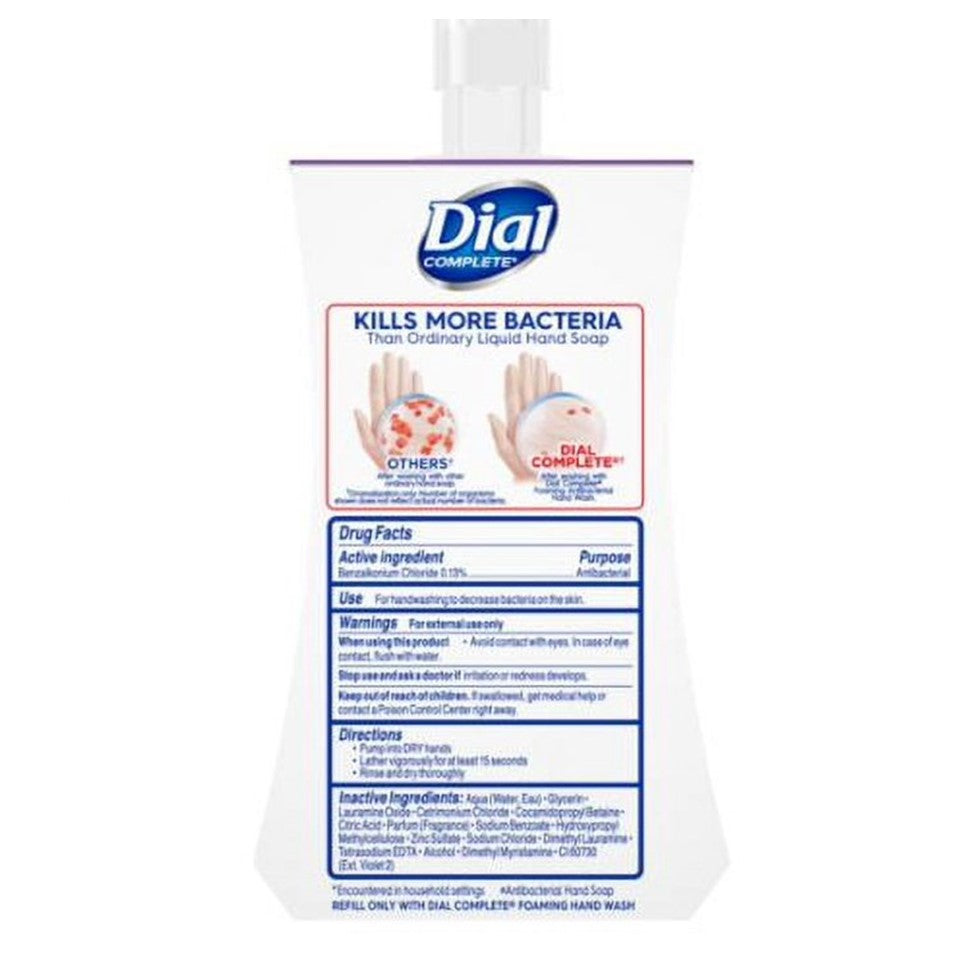 Dial Antibac Foaming Hand Wash Fresh Lavender - 7.5oz/6pk
