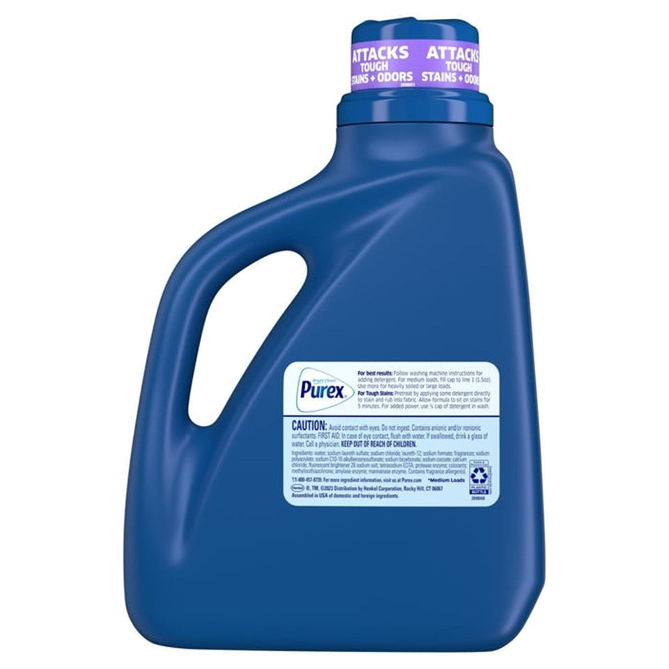 Purex UltLiqDet Odor Stop +Oxi - 65oz/6pk