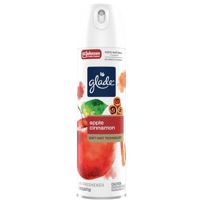 Glade Aerosol - Apple Cinnamon - 7.3oz/6pk