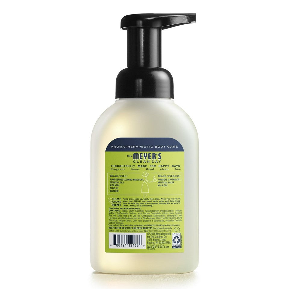 Mrs. Meyers Foaming Hand Soap Lemon Verbena - 10oz/6pk