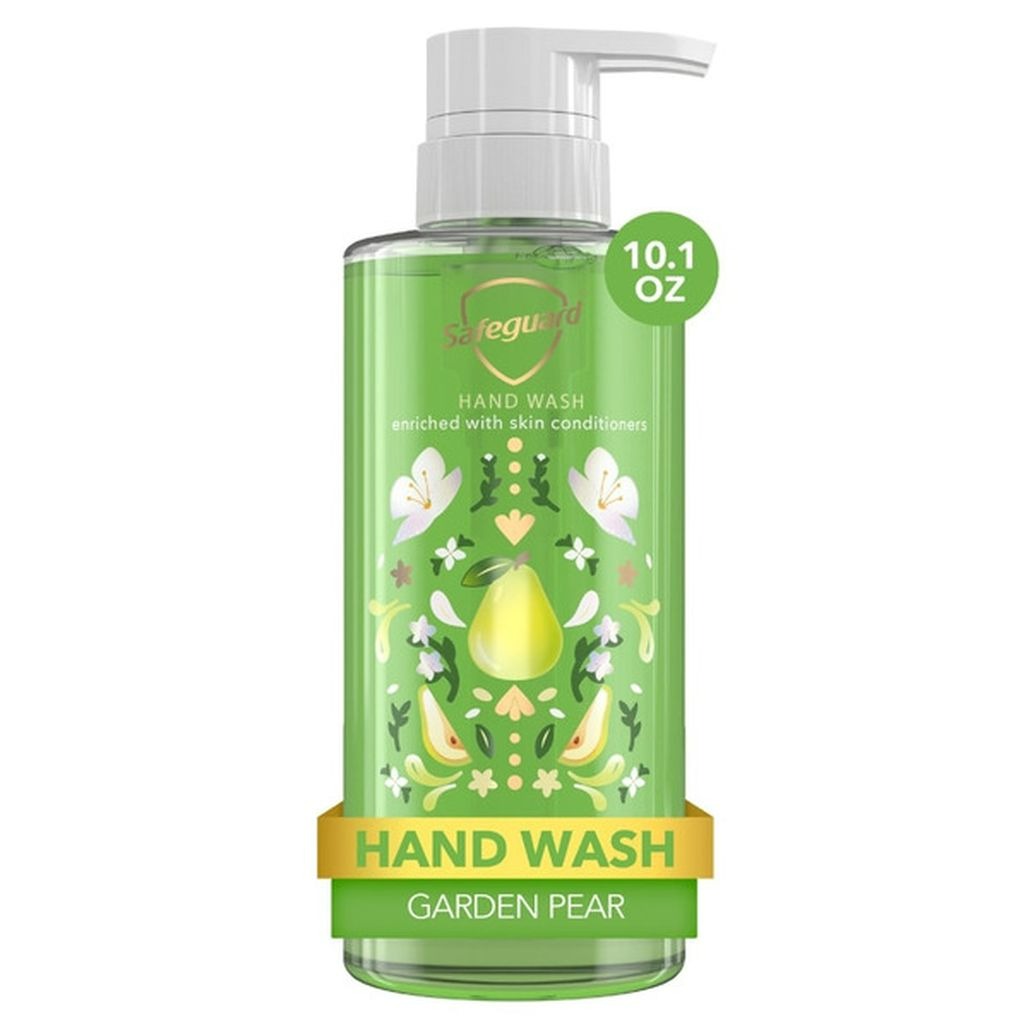 Safeguard Hand Wash Garden Pear Scent - 10.1oz/4pk