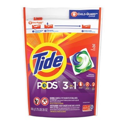 Tide Pods Laundry Detergent Spring Meadow - 35ct/4pk