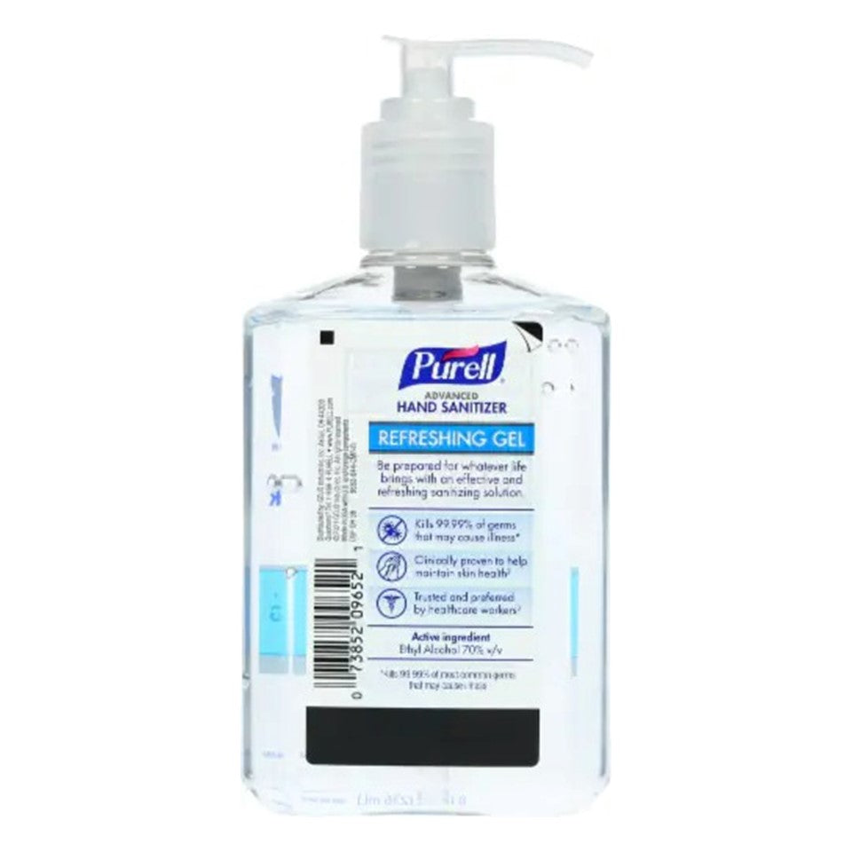 Purell Hand Sanitizer Pumps Refreshing Gel (Clear) - 8oz/12pk