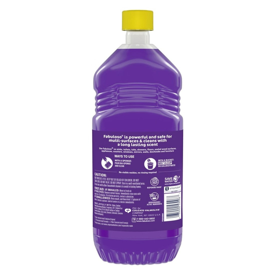 Fabuloso 2X Concentrated Formula Multi Purpose Cleaner Lavender - 33.8oz/12pk