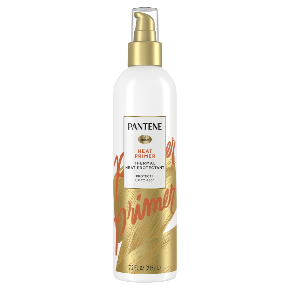 Pantene Heat Primer Thermal Heat Protectant Helps Shield Strands from Damage and Protects Up to 450 Degrees - 7.2oz/12pk