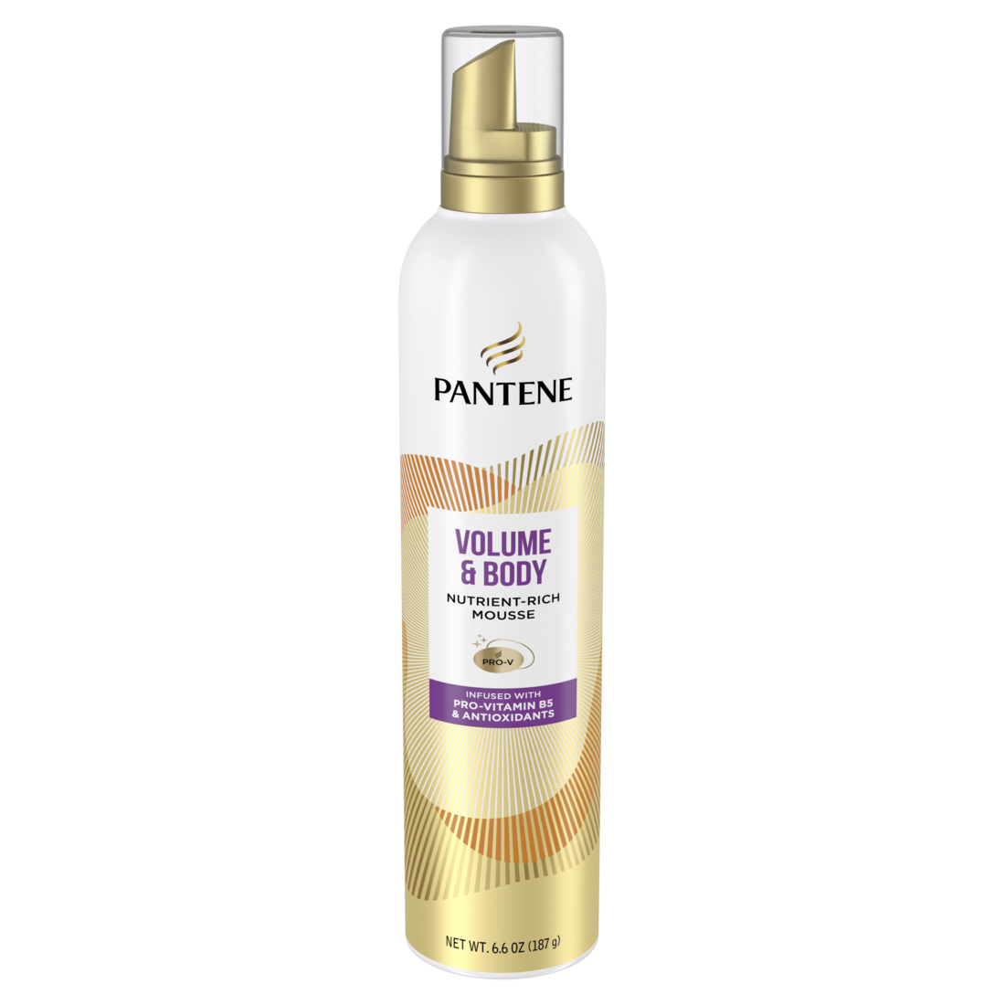 Pantene Volume and Body Mousse Pro-V Nutrient-Rich Formula for Fullness - 6.6oz/12pk
