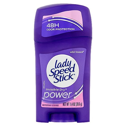 Lady Speed Stick Antiperspirant Invisible Dry Power Wild Freesia - 1.4oz/12pk
