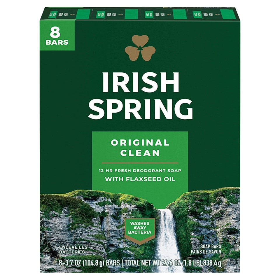 Irish Spring Soap Original - (8x3.7)oz/9pk