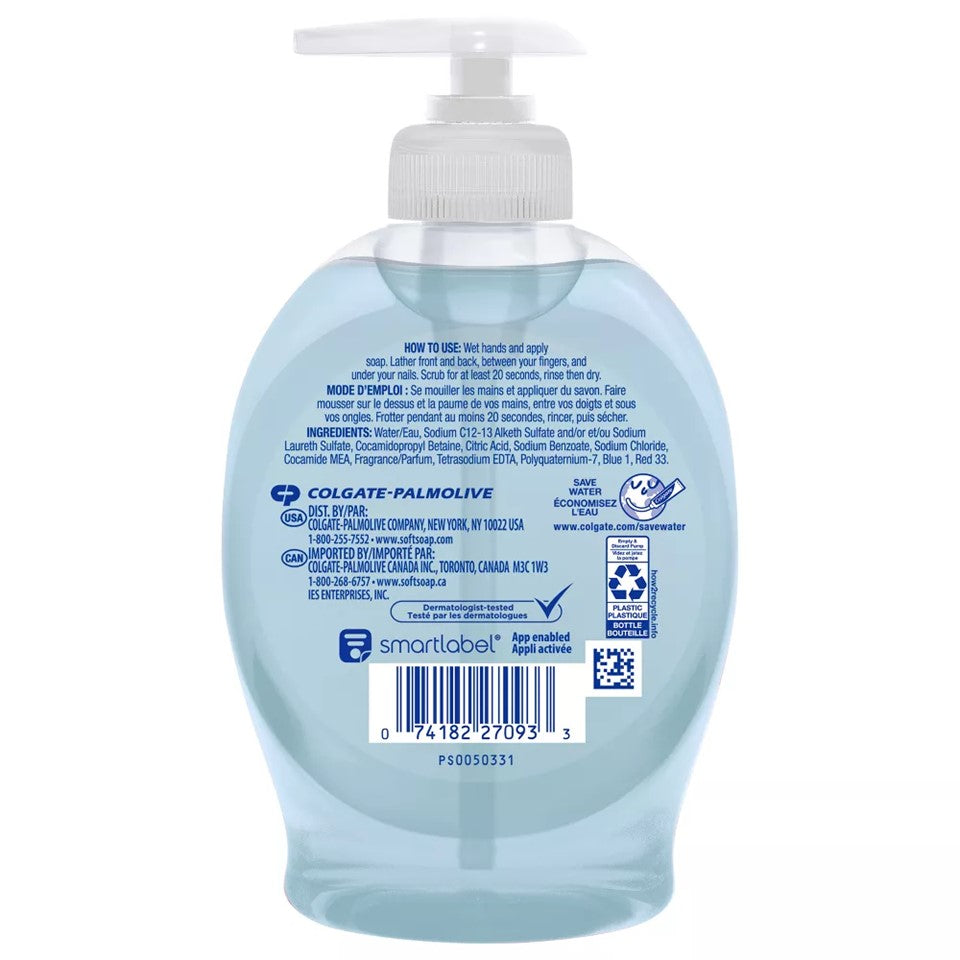 SoftSoap Liquid Hand Soap Pump Fresh Breeze - 7.5oz/6pk