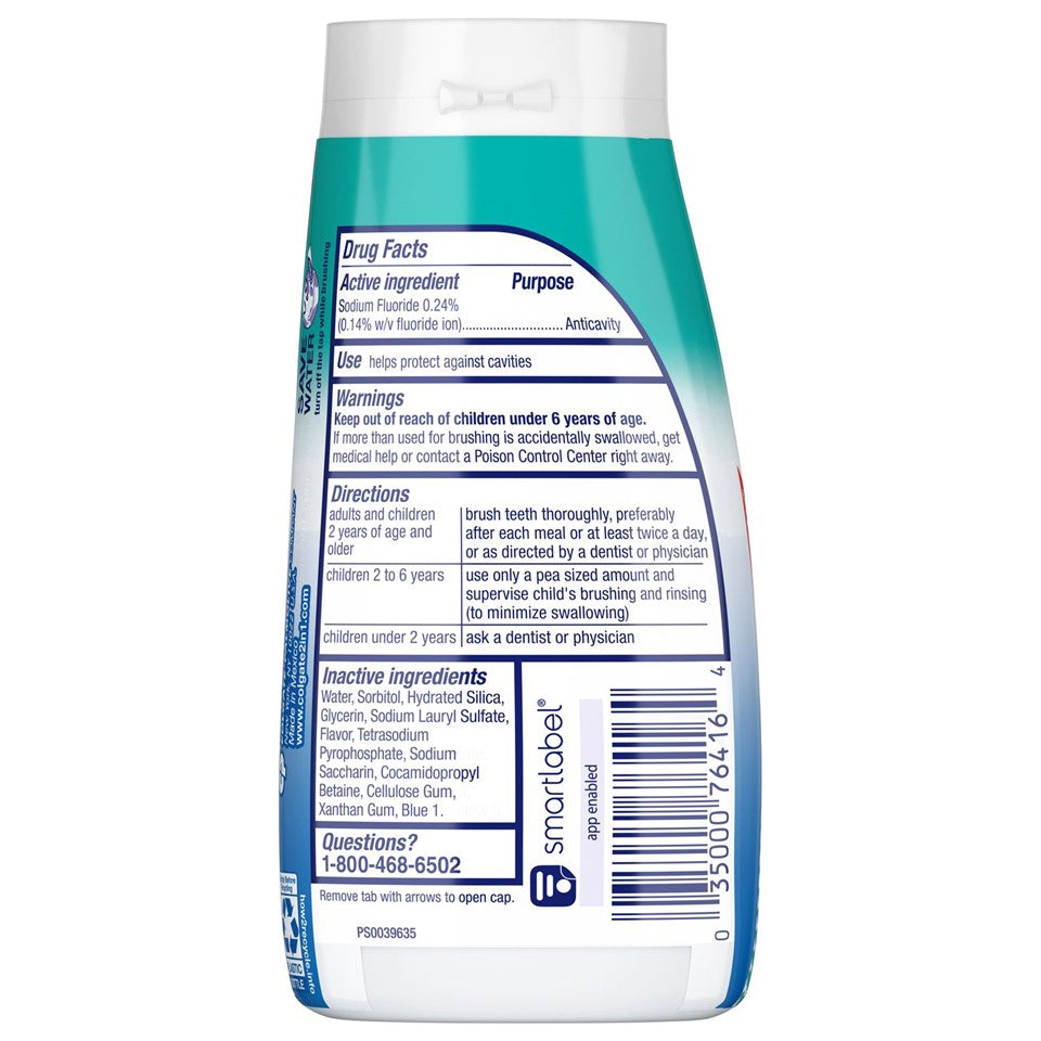 Colgate 2-in-1 Toothpaste & Mouthwash Icy Blast Whitening - 4.6oz/12pk