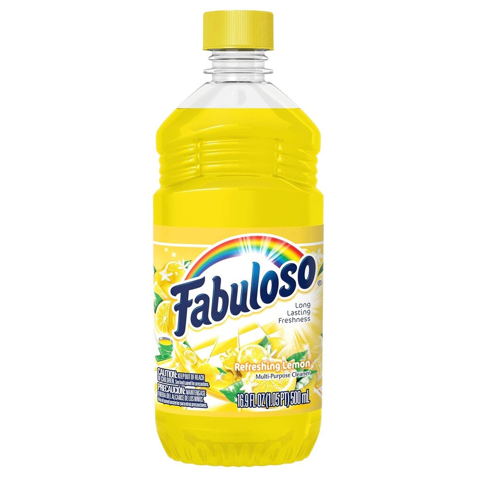 Fabuloso Multi Purpose Cleaner Refreshing Lemon - 16.9oz/24pk