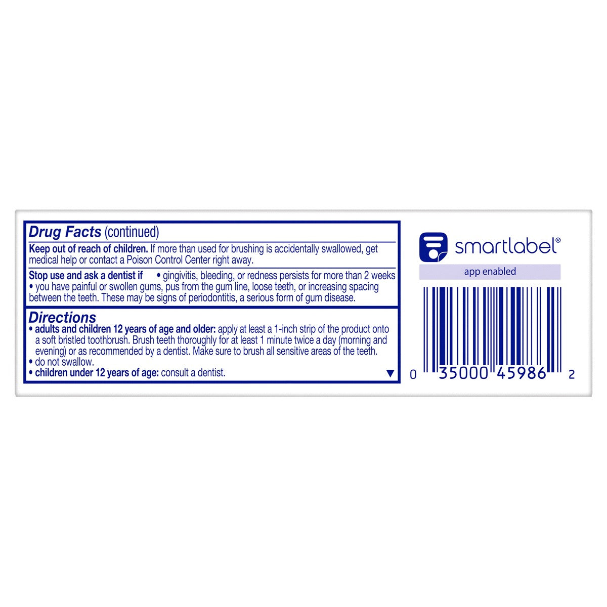 Colgate Total Toothpaste Clean Mint Paste - 0.88oz/24pk