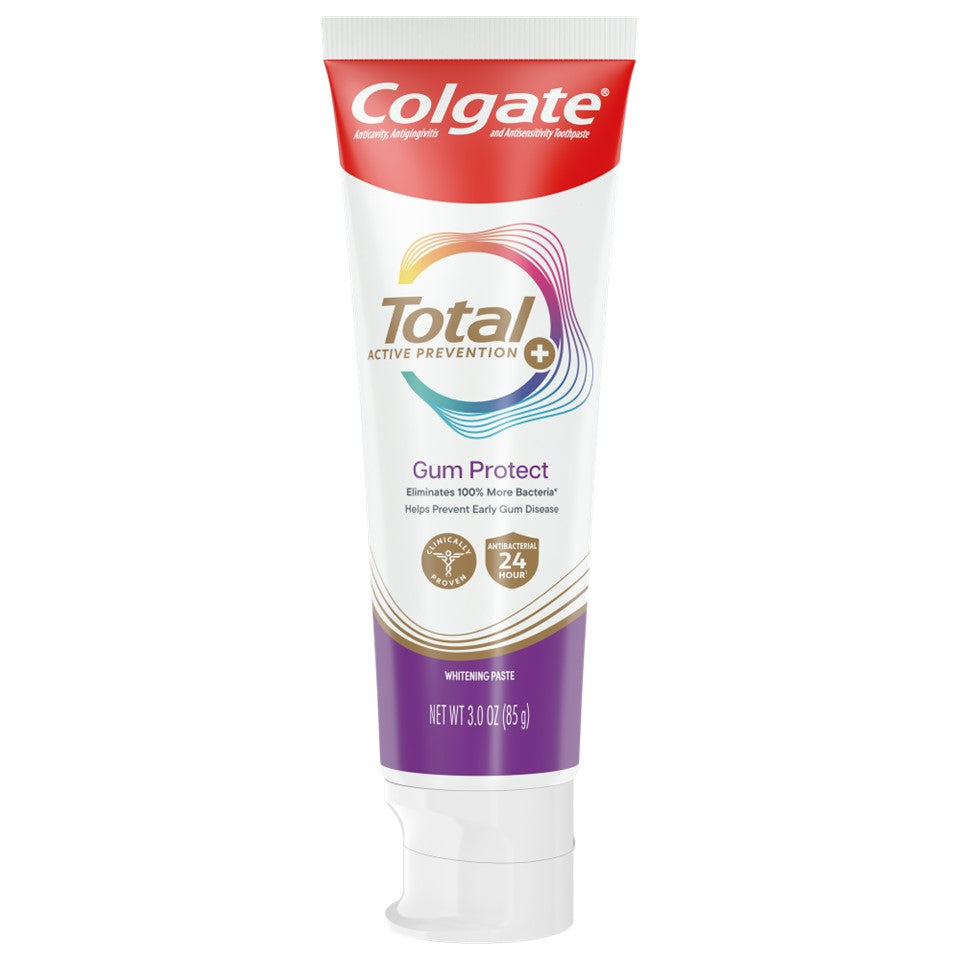 Colgate Total Toothpaste Gum Protect Whitening - 3oz/24pk