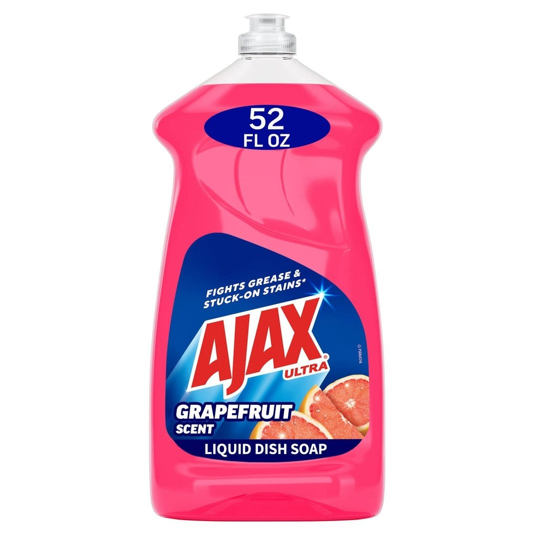 Ajax Dish Liquid Soap Grapefruit - 52oz/6pk