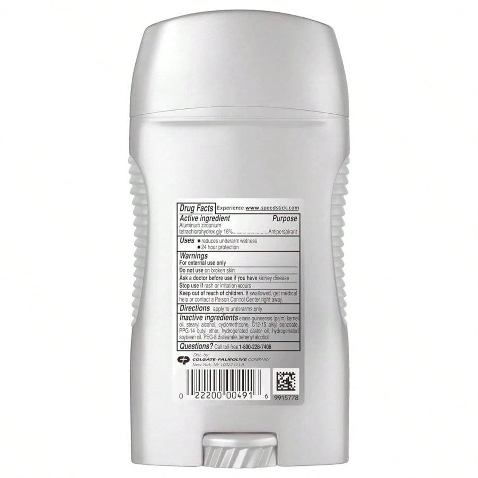 Mennen Speed Stick Deodorant Power Unscented - 3oz/12pk