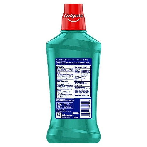 Colgate Total Mouthwash Spearmint (1L) - 33.8oz/6pk