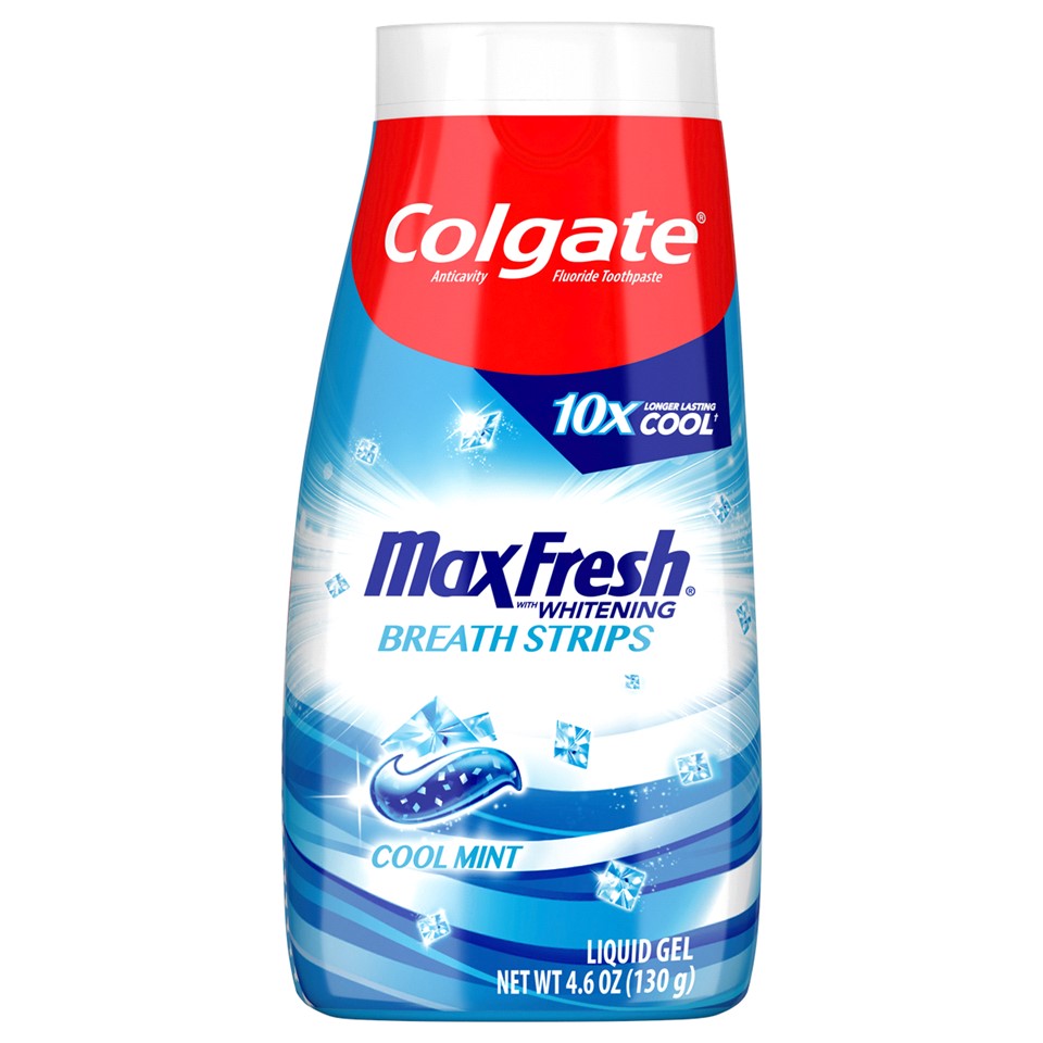 Colgate 2-in-1 Toothpaste & Mouthwash Max Fresh Cool Mint - 4.6oz/12pk