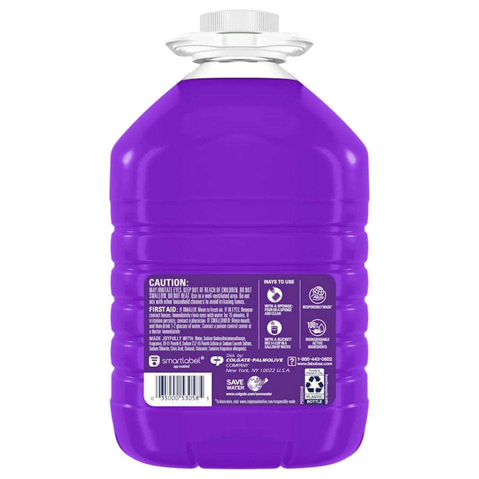 Fabuloso 2X Concentrated Formula Multi Purpose Cleaner Lavender - 128oz/4pk