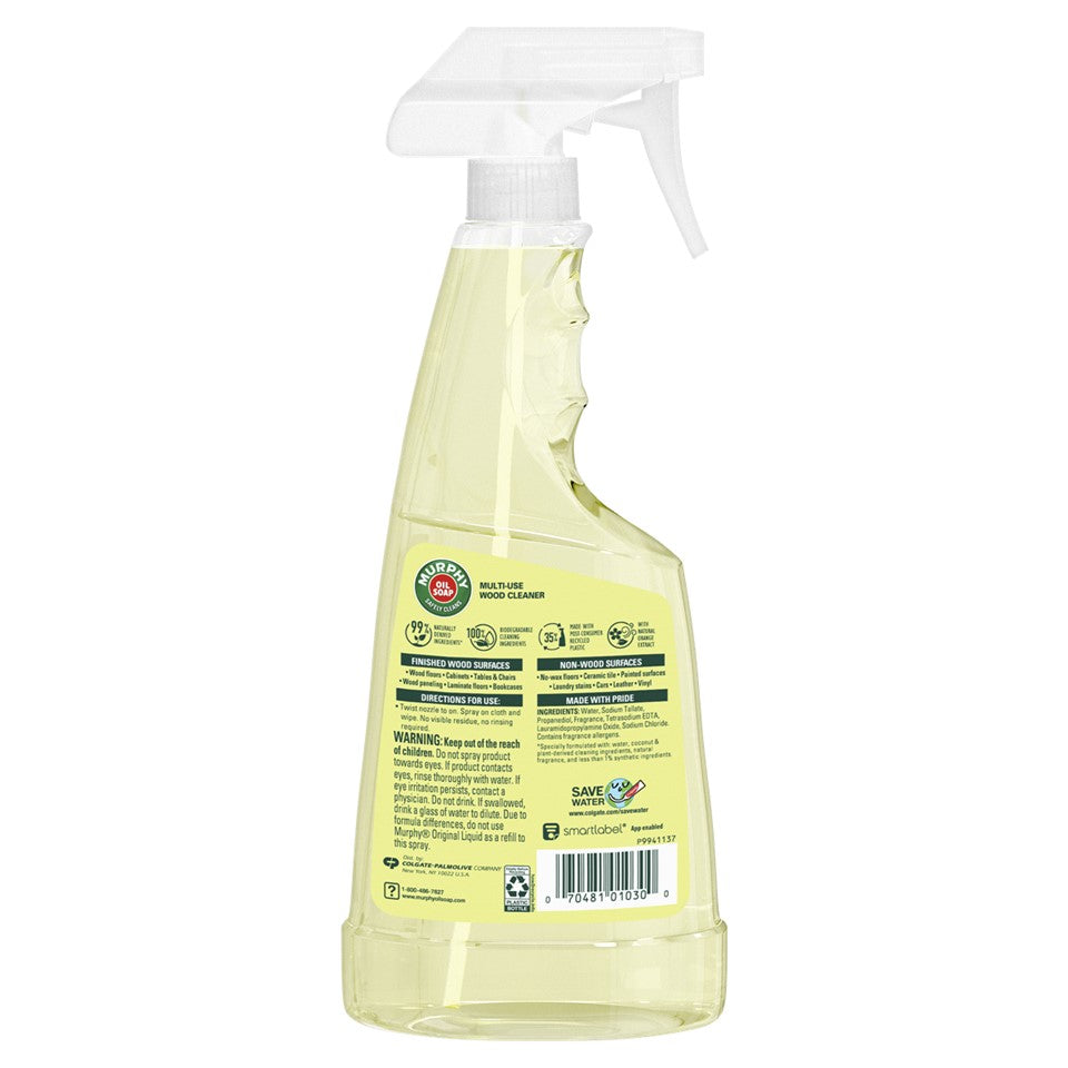 Murphy Oil Soap Multi Use Wood Cleaning Spray Orange - 22oz/9pk