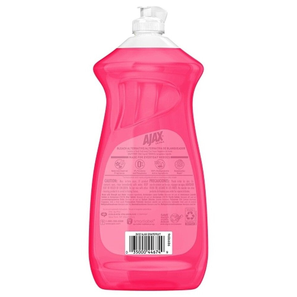 Ajax Ultra Dish Liquid Soap Grapefruit - 28oz/9pk