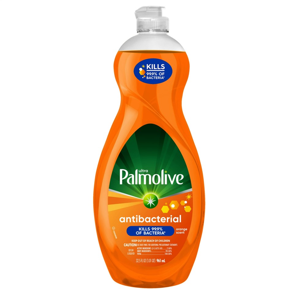 Palmolive Ultra Dish Liquid Soap Antibacterial Orange - 32.5oz/9pk