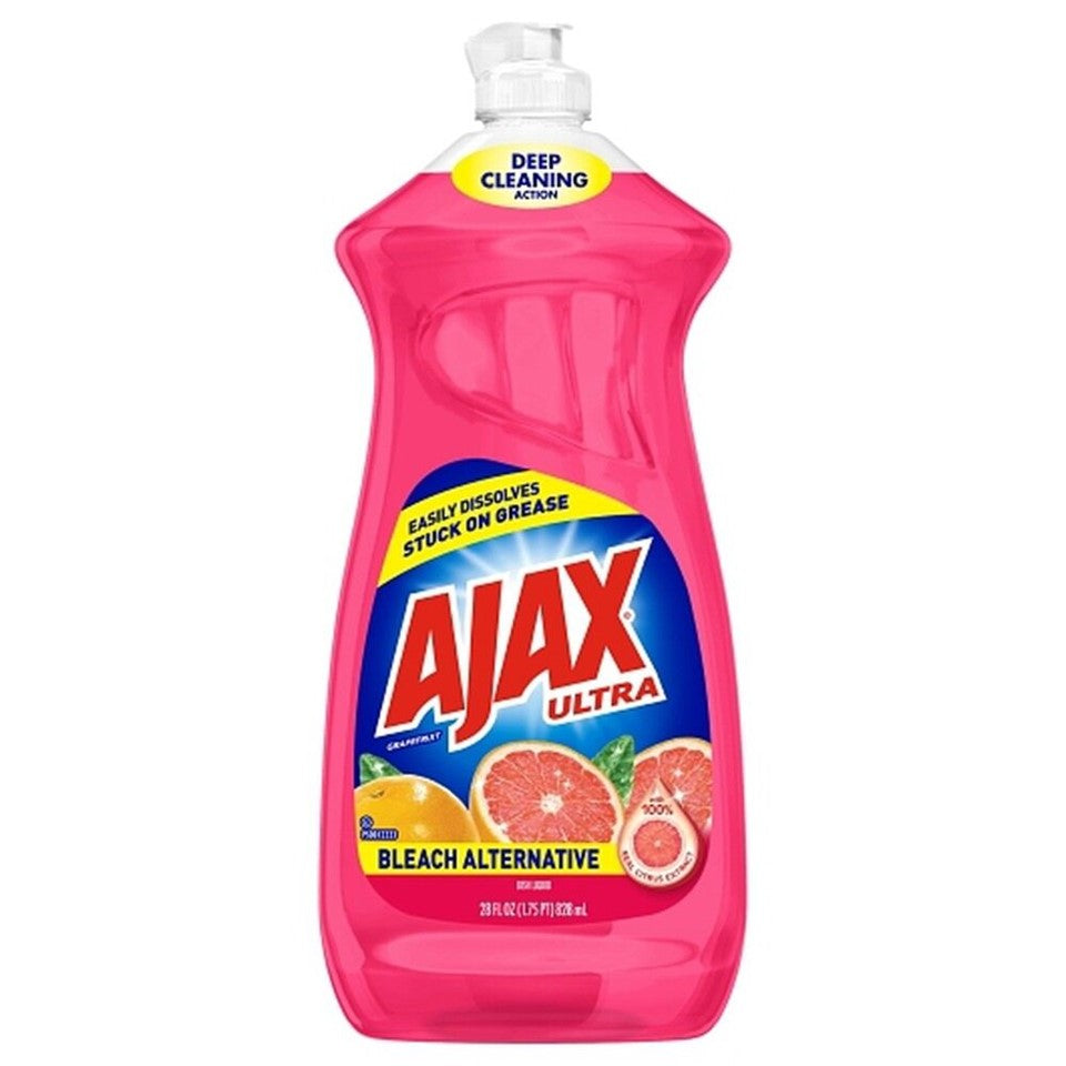 Ajax Ultra Dish Liquid Soap Grapefruit - 28oz/9pk