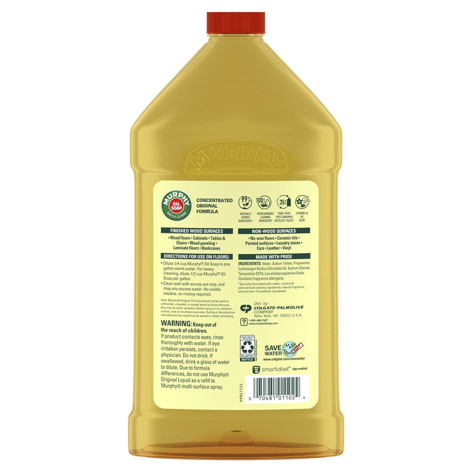 Murphy Oil Soap Concentrated Wood Cleaner Original - 32oz/9pk