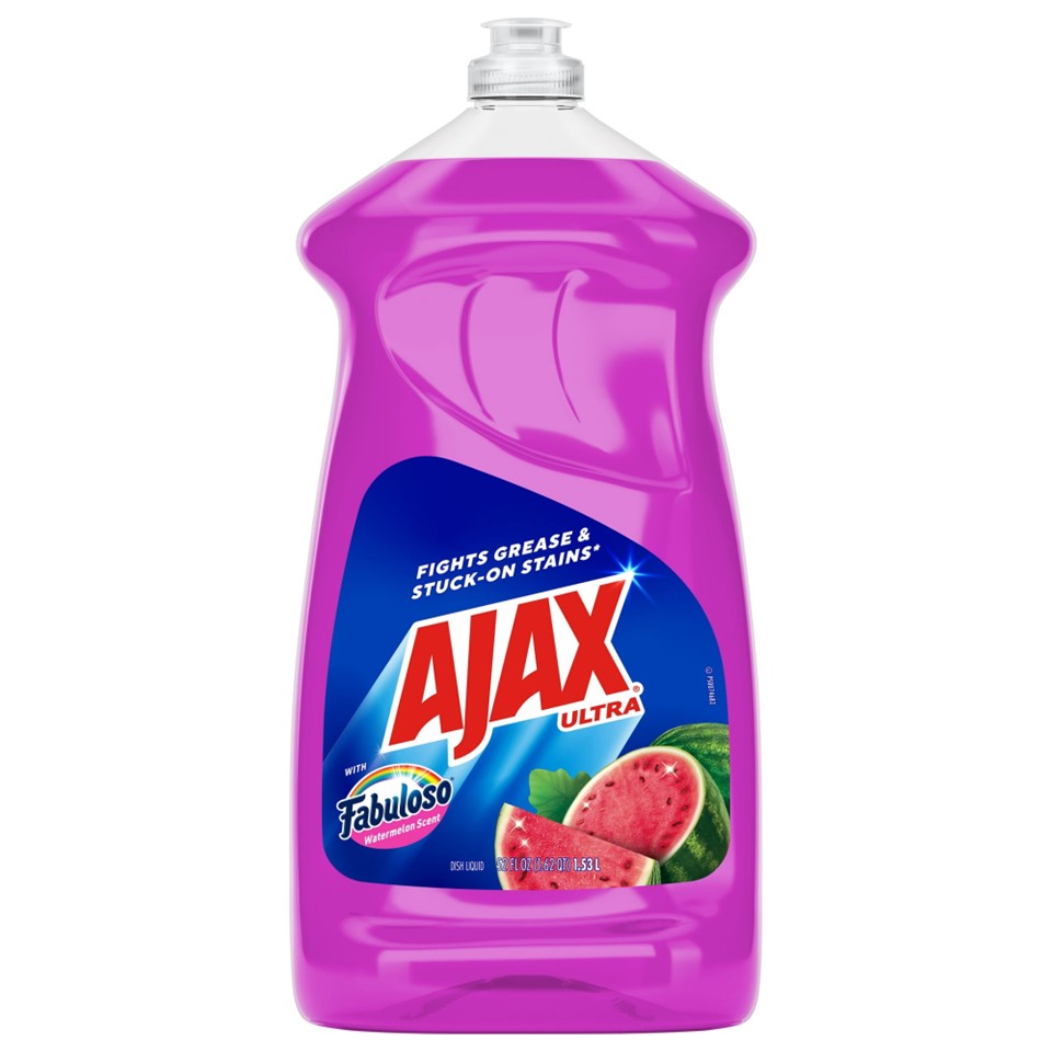 Ajax Ultra Dish Liquid Soap Fabuloso Watermelon - 52oz/6pk