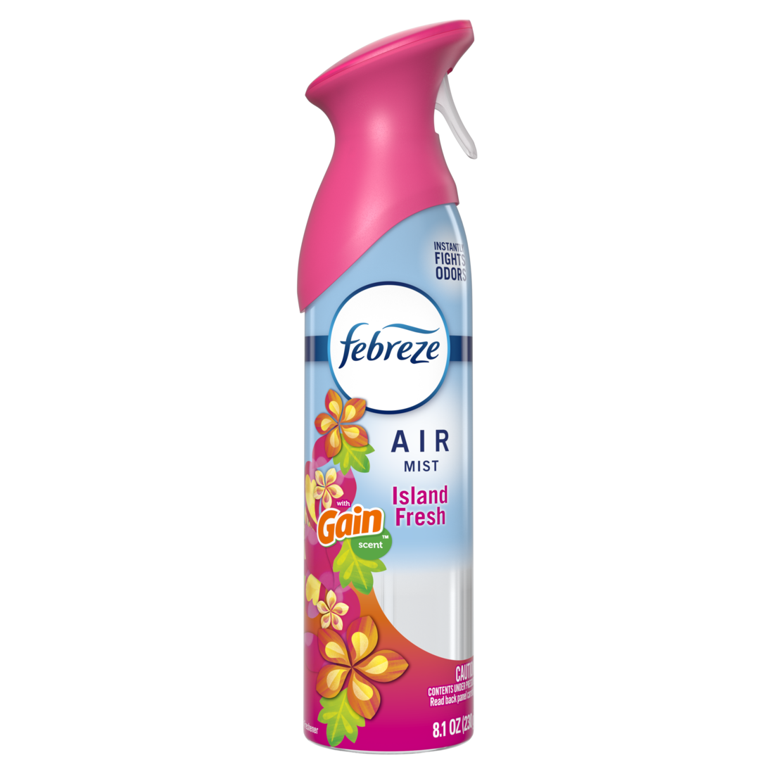 Febreze Air Mist Air Freshener Spray Odor Fighting Room Spray Gain Island Fresh Scent - 8.1oz/6pk