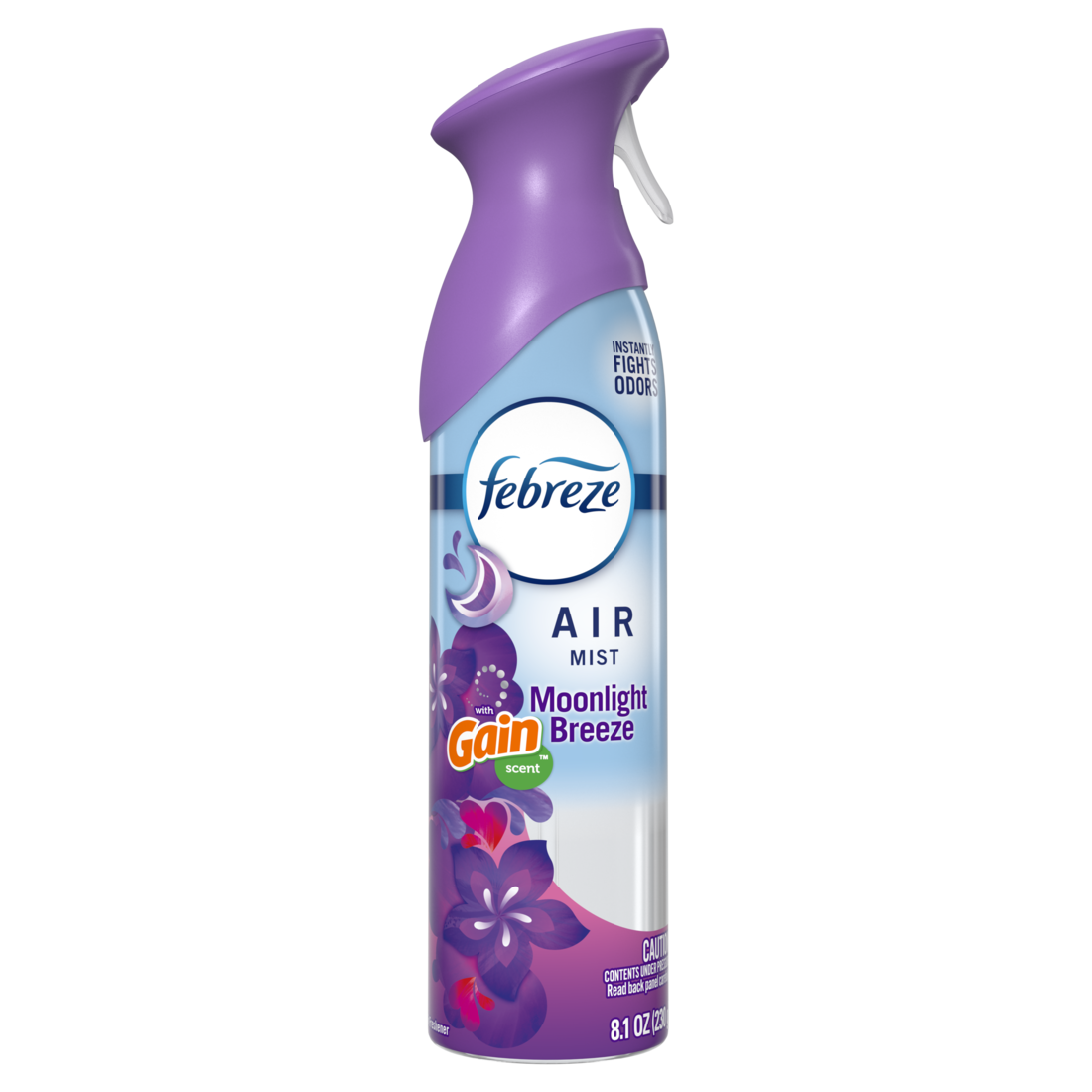 Febreze Air Mist Air Freshener Spray Odor Fighting Room Spray Gain Moonlight Breeze Scent - 8.1oz/6pk