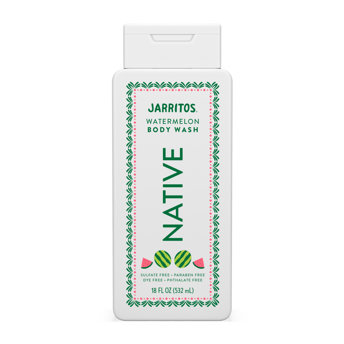 Native Limited Edition Watermelon Body Wash - 18oz/6pk