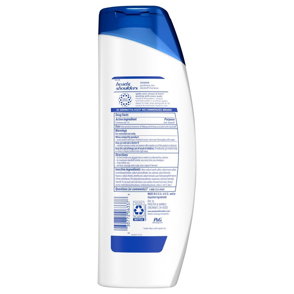 Head & Shoulders Coconut Shampoo - 12.5oz/6pk