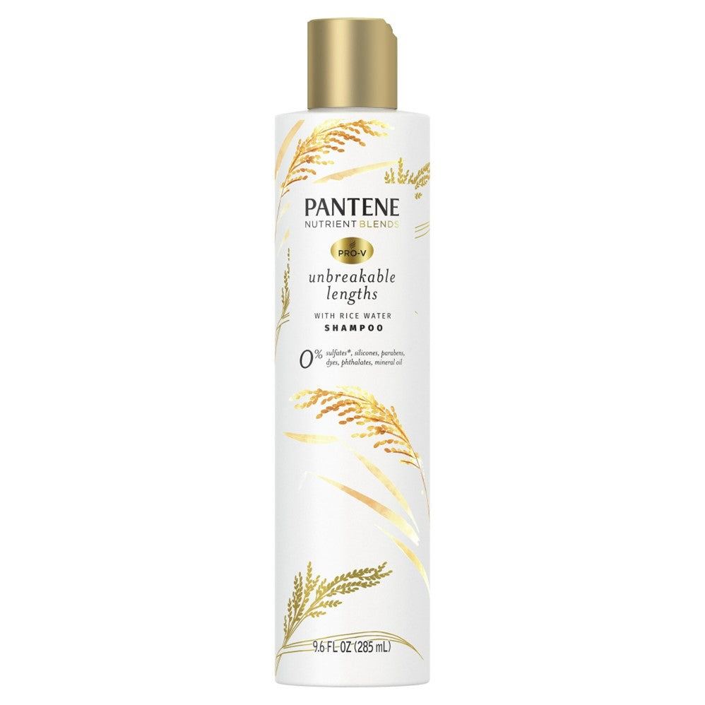 Pantene Shampoo with Rice Water - 9.6oz/4pk