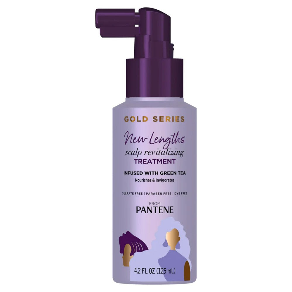 Pantene Gold Series New Lengths Scalp Revitalizing Treatment For All Hair Types - 4.2oz/12pk