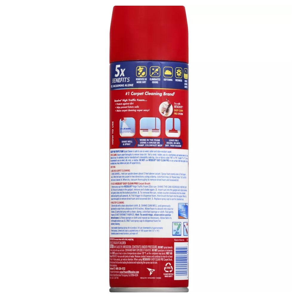 Resolve High Traffic - Foam - 22oz/12pk