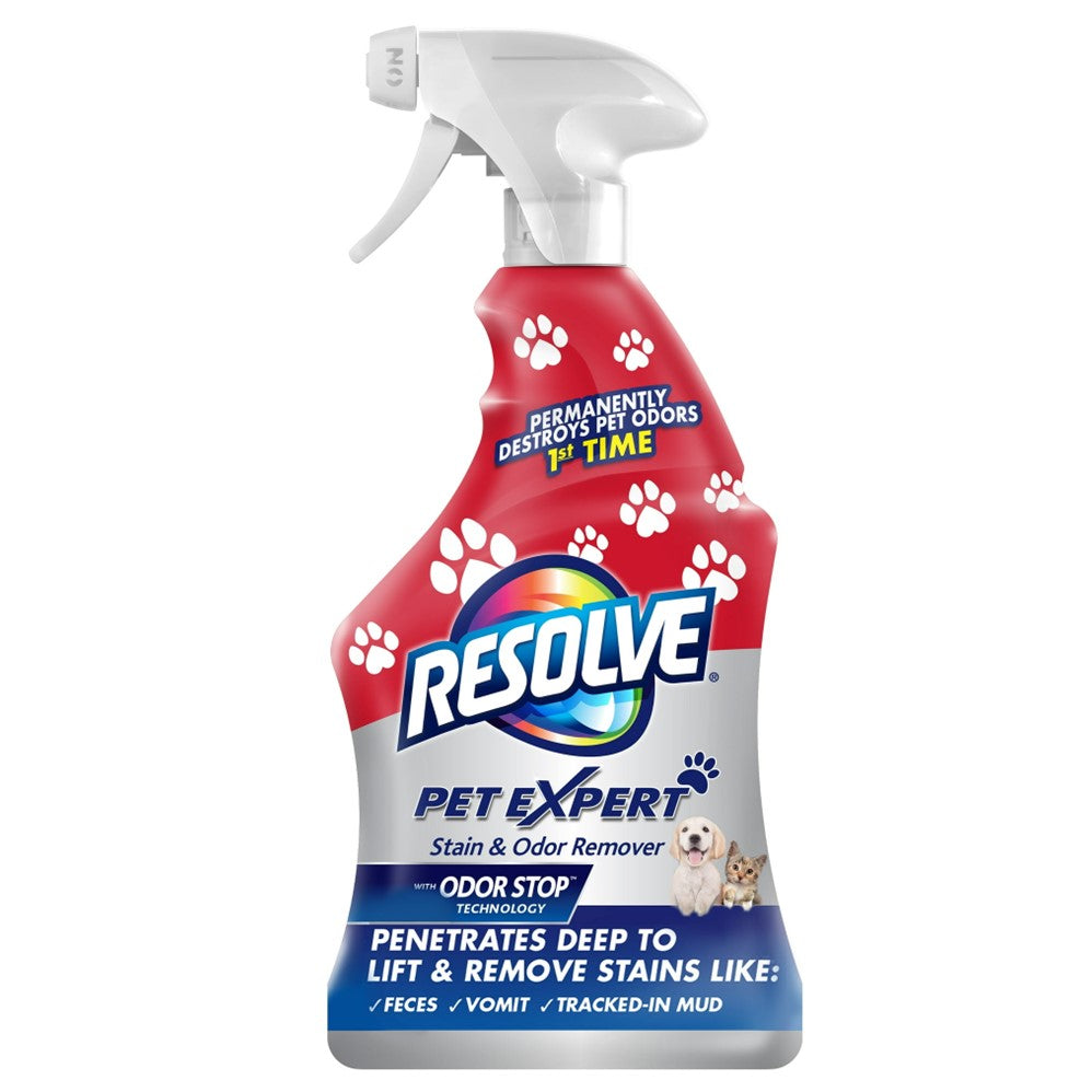Resolve Pet Expert Stain Odor Remover - 22oz/6pk
