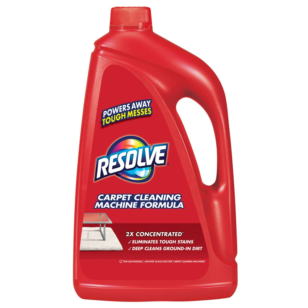 Resolve Carpet 2X Concentrate For Steam Machines - 60oz/4pk