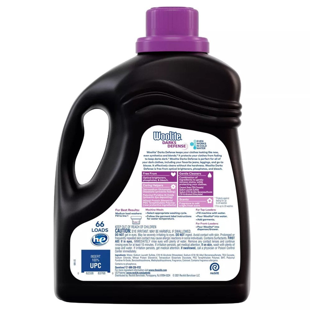 Woolite - Darks Defense - 100oz/4pk