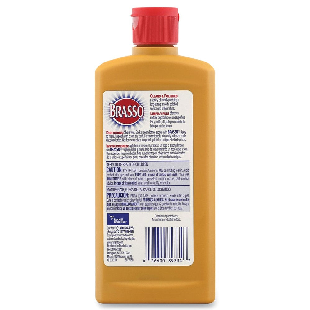 Brasso - Multipurpose Metal Polish - 8oz/8pk