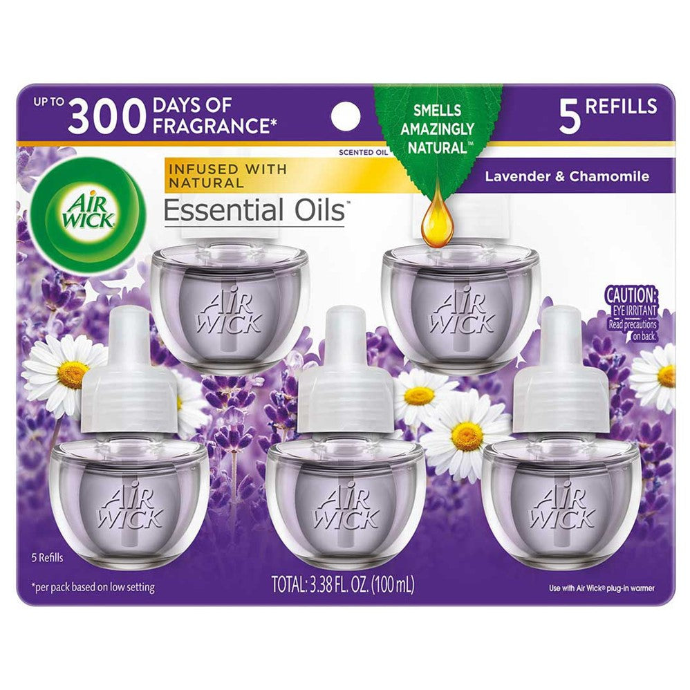 Air Wick Scented Oil - Refill Lavender And Chamomile - 5ct/5pk