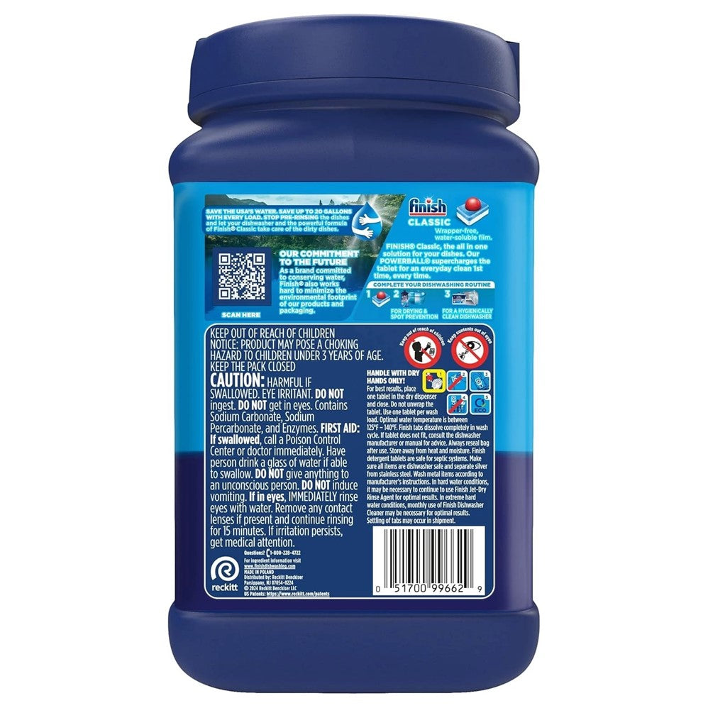 Finish Powerball - Classic - 84ct/2pk