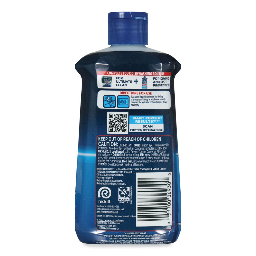 Finish Jet-Dry Rinse Agent - Liquid Original - 8.45oz/8pk
