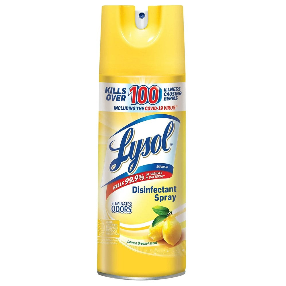 Lysol Disinfectant Spray - Lemon Breeze - 12.5oz/12pk