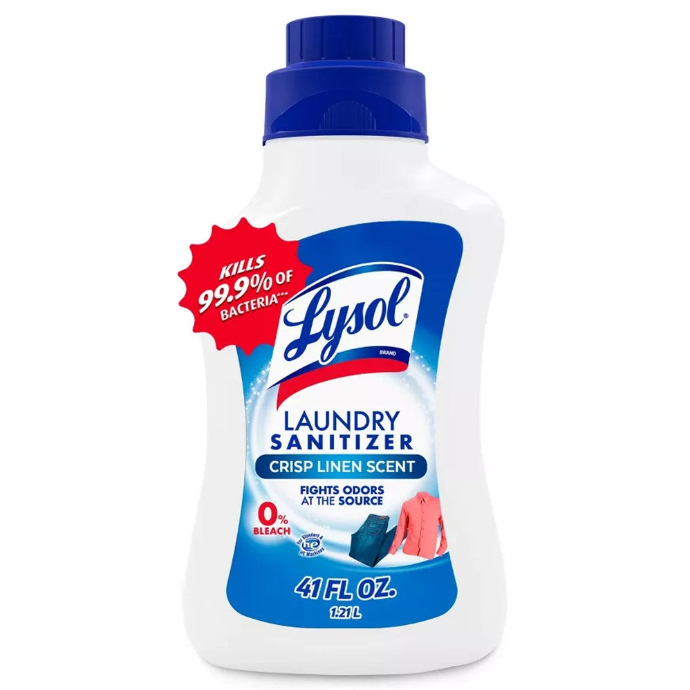 Lysol Laundry Sanitizer - Crisp Linen - 41oz/6pk