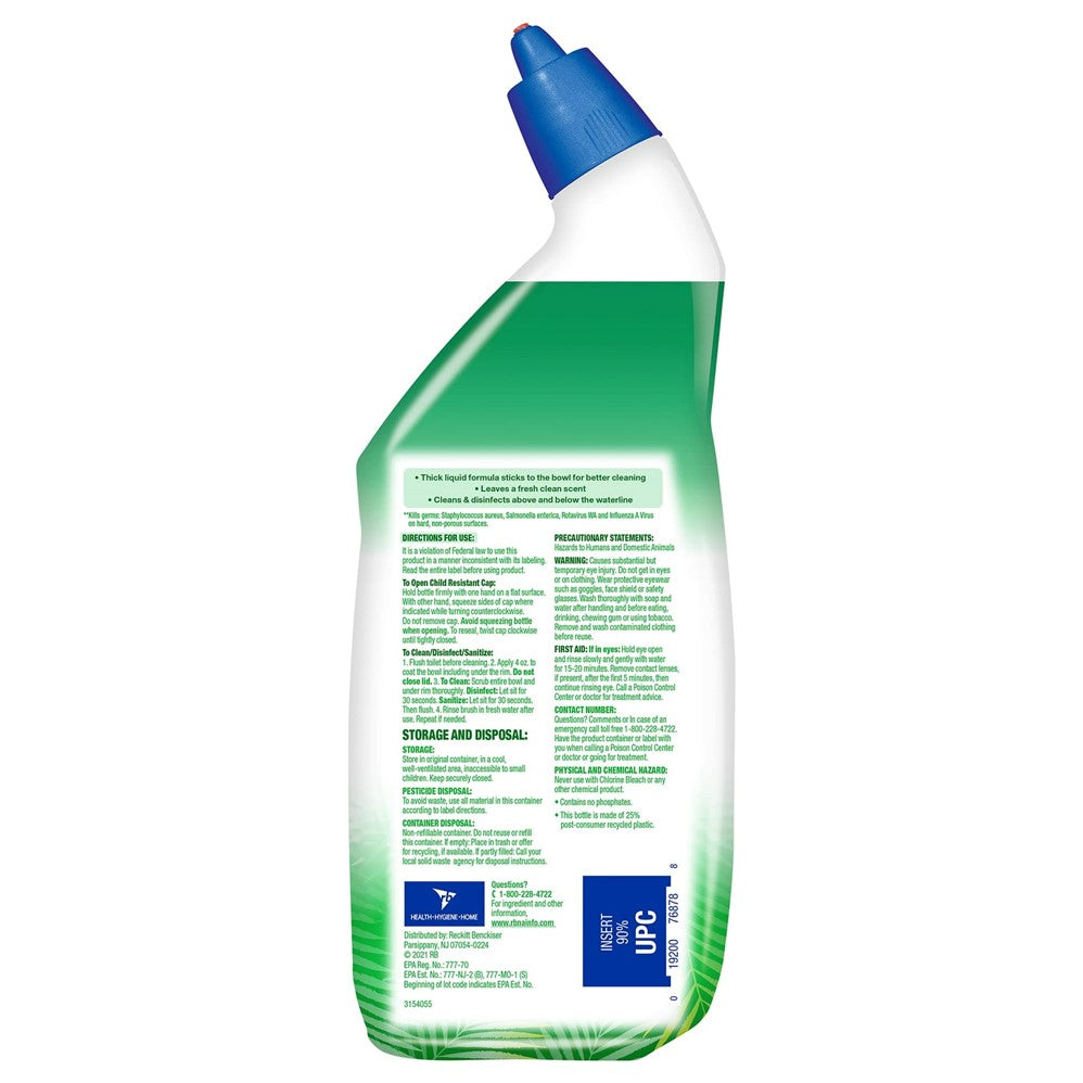 Lysol Power & Fresh Toilet Bowl Cleaner - Country Scent - 24oz/9pk