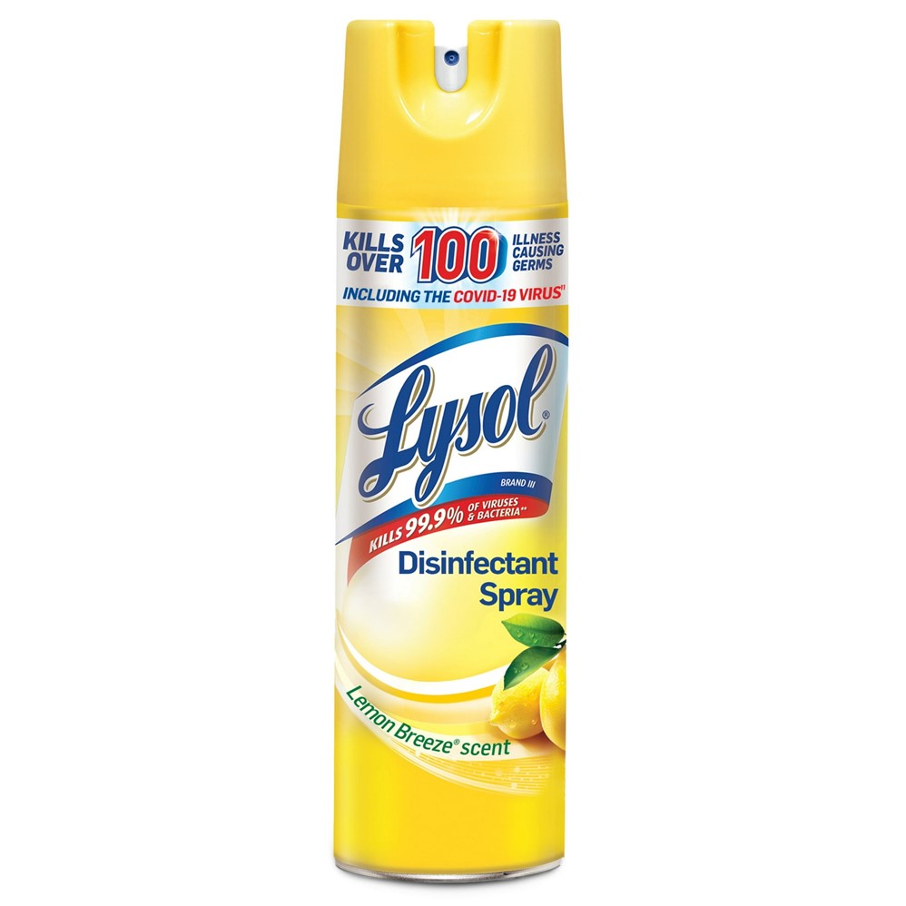 Lysol Disinfectant Spray - Lemon Breeze - 19oz/12pk