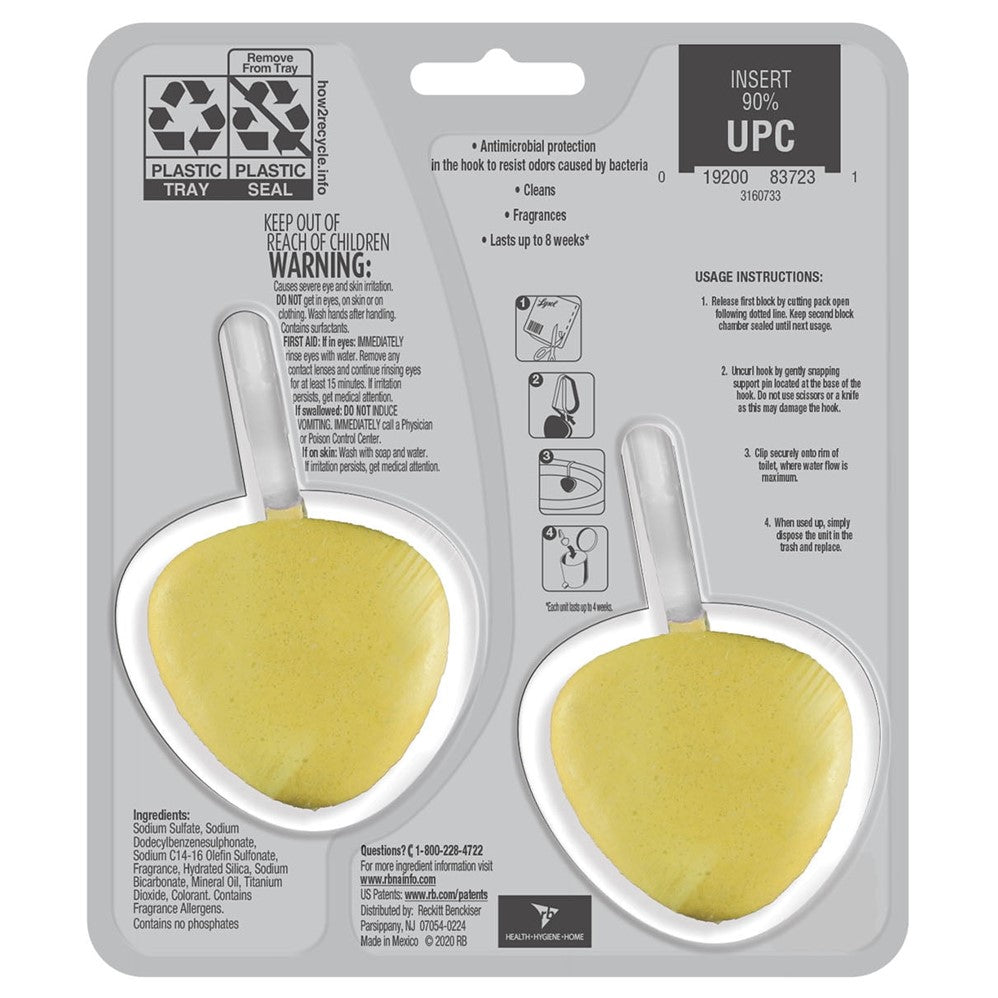 Lysol No Mess Automatic Toilet Bowl Cleaner - Citrus - 2ct/4pk