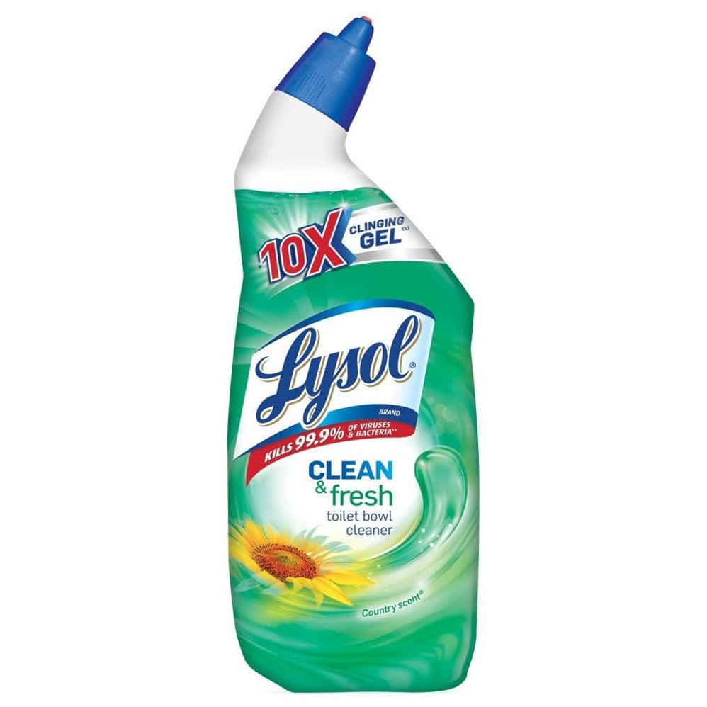 Lysol Power & Fresh Toilet Bowl Cleaner - Country Scent - 24oz/9pk