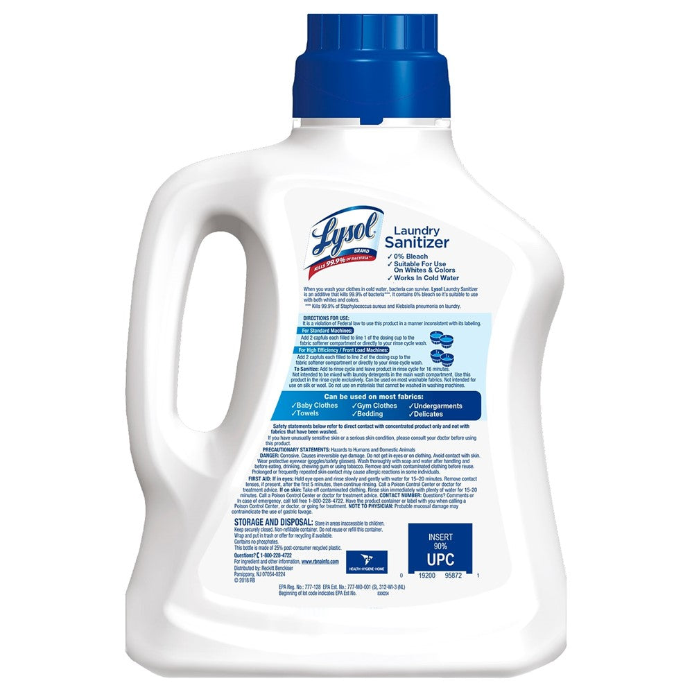 Lysol Laundry Sanitizer - Crisp Linen - 90oz/4pk