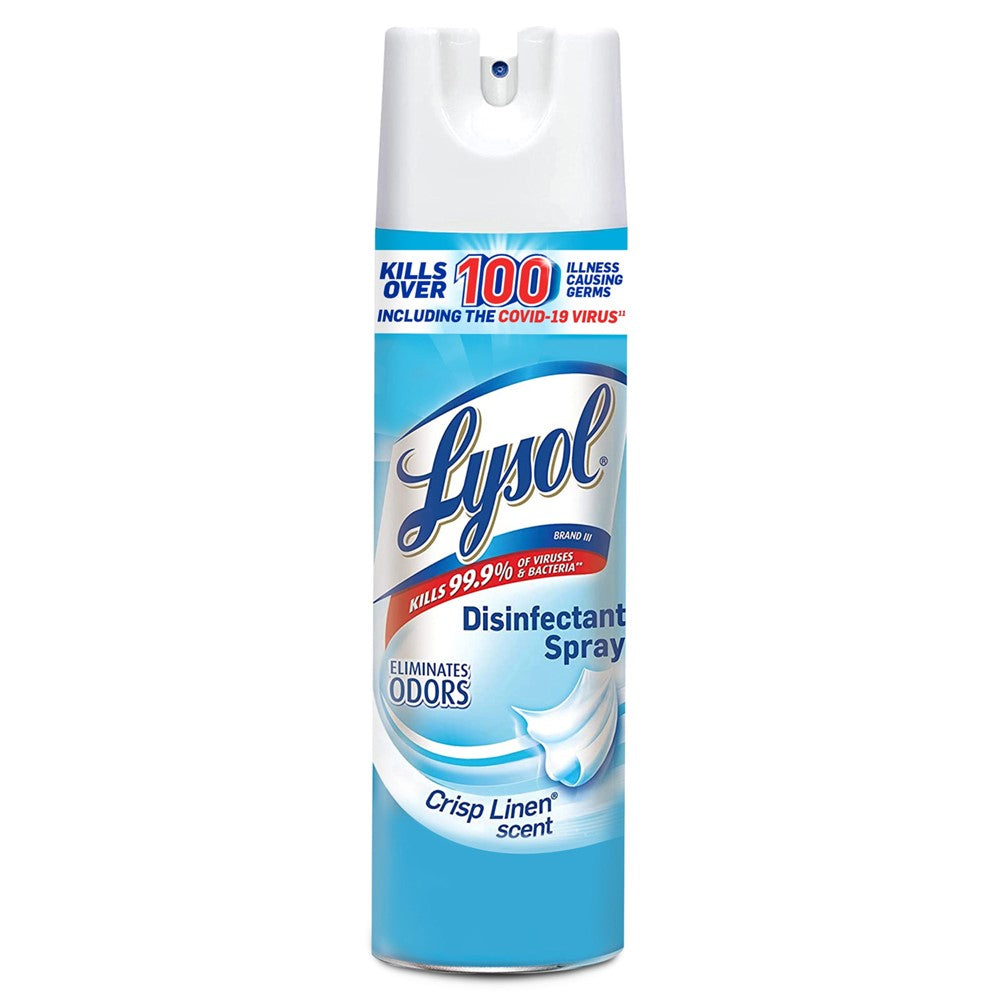 Lysol Disinfectant Spray - Crisp Linen - 19oz/12pk